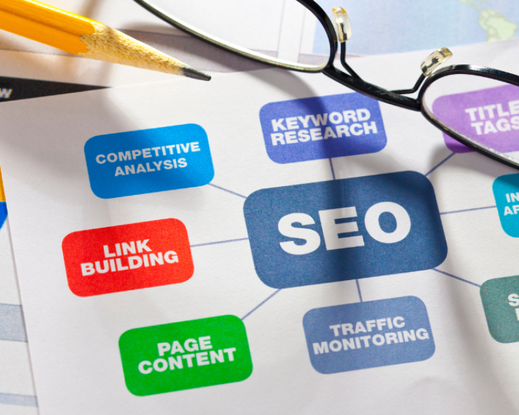 Cream Minimalist SEO Quick Tips Checklist Instagram Stories (700 × 700 px)